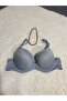 Gray Colored Push up Padded Bra, Pack of Adjustable Strap - 2