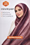 Mineşarpt Mürdüm Geçişli Bamboo Patterned Shawl – Soft-Textured , Daily & Special Occasion Combination