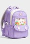 Rlx-1940 Set of 3 Children's Primary School Lunch Box with Pen Holder Lunch Box Bag Lunch Box Bag S Backpack Lila - 2