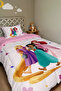 Fairy Tale Trio Patterned Single Duvet and Pillowcase