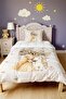 Butterfly Love Patterned Single Duvet and Pillowcase - 2