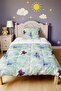 Ice Fairy Tale Patterned Single Duvet and Pillowcase - 2