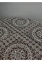 Fiskos Tablecloth Tulle Guipure Lace Dowry Box-Gold Silvery Ecru Fiskos - 7