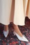 Best Capsule Lace-Up Detailed Pointed-Toe Short Kitten-Heel Women's Shoes - 2