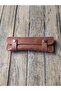 Custom Design Handmade Leather Pen Holder - Minimalist Snap Leather Pen Pouch Real Leather Pen Holder - 2