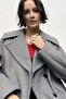 معطف طويل من القماش الناعم من ALLBUCKS PULL&BEAR ABPNB3758 - 2