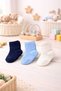 Organic Cotton Unisex 3-Piece Boxed Premium Baby & Kids Socks - 5