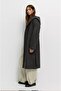 ALLBUCKS PULL&BEAR بغطاء رأس UZUN جوخ ناعم معطف ABPNB3762 - 4
