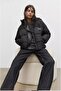 ALLBUCKS PULL&BEAR LOGOLU بغطاء رأس معطف قابل للنفخ ABPNB3764 - 2