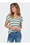 Onllıra Life Green Women's T-Shirt 15252103 - 6
