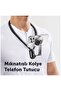 A110 Trend Magnetic Neck Phone Holder - Silicone, Hands-Free Use Black - 6