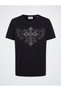Ophella Unisex Oversized Live Tribal Wing Glitter Rhinestone T-Shirt