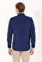 Men's Blue Long Sleeve Shirt 50256972-Vr212 - 5