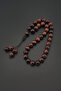 Original Natural Stone 8mm Red Tiger's Eye 33-Piece Prayer Beads, Men's Gift, Handmade Prayer Beads - 2