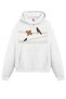 Broken Lines – Bird Printed Sweatshirt / Hoodie (Optional)