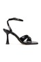 Black Cross-Strapped Stylish Evening Dress Shoes - 260 - 4
