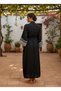 Tribal Bordured Detail Bohemian Muslin Kaftan - 6