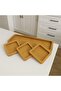 Bamboo 3-Piece Presentation Set Natural Wooden Presentation Board with Sauce Bowl Stylish Serving Plate Snack Plate Turkish Delight Plate Breakfast - 4