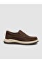 Brown Genuine Leather Men's Loafer Shoes
