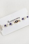 سوار LVSQVR Ftm Ana Eli Bead Pearl M مكرمية من الخيوط (131348) - أزرق داكن - 3