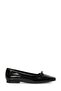 26S-014 6Fx Black Women Ballet Flats