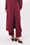 Cape Detailed Drawstring Waist Long Tunic Modest Wear Set 1183 – Form Series - 5