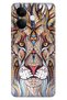 Vivo V60 Lite 5g Compatible Case Colorful Silicone Printed Tpu Lion Mandala
