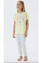 Girl's 100% Cotton Pajama Set (with Socks as a Gift) - 2