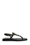 Ophan 6Fx Black Women's Flat Sandals