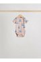100% Cotton Piece Multi-Colored Short Sleeve Baby Rompers 5-Pack - 4