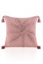 Tasseled Cushion Dried Rose 45X45Cm - 6