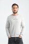 Stone Men's Three Thread Sweatshirt Regular Fit P Cotton U Crew Neck Casual Sports Basic - 6