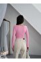Women's V-Neck Polyamide Bodysuit - 4