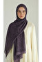 Elegant Patterned Vual Buy Silk - Dried Rose