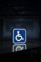 Decorative Lighting with Disabled Sign Design (21X21Cm) - 2