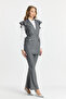 Bottom Top Triple Suit Spanish Pants Vest Shirt Suit - 5