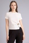 Women's T-Shirt G9551Ax/Er105 Ecru - 2