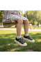 Girl's Black Sequined Leopard Detailed Orthopedic Casual Shoes - 2