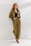 Zip Detail Team Khaki - 4