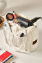 Women's Sectional Plush Shoulder Bag - Teddy Bear Fabric Casual Bag - 2