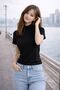 Women's Body High Neck Badi Super Quality Turtleneck Short Sleeve
