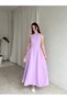 Double Set of Pocketed and Belt Summer Long Dresses - 8