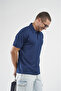 Trend Biz Regular Line Patterned Polo Collar Men's T-Shirt - 5