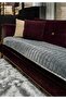 Luxury Plush Rabbit Fur Sofa Cover - Non-Slip Sole Piece Sofa Throw - 75X190 cm - Soft-Textured - 4