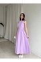 Double Set of Pocketed and Belt Summer Long Dresses - 5