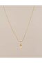 Pati Zircon Stone Bow Tie Cat Steel Necklace - 5