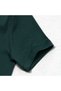 Women's Diana O Neck 1X1 Stretchy Rib Knit Short Sleeve Cotton Combed Cotton T-Shirt Nefti̇ Green - 5