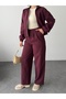 Zippered Jacket & Pleated Pants Set Rc9018 - 5