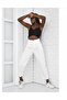 New Season White Black Boyfriend Jeans - 3