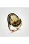 Bronze Jewelry Authentic Color Changing Zultanite Stone Oval Cut Spiral Model Vintage Women's Ring - 3